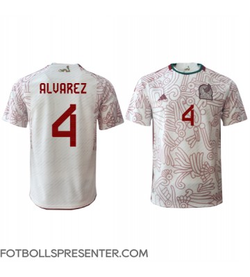 Mexiko Edson Alvarez #4 Borta Matchtröja VM 2022 Kortärmad